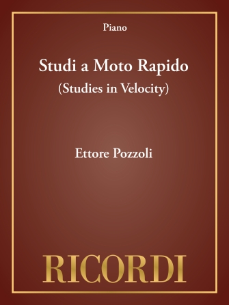 Product Cover for Studi a Moto Rapido (Studies in Velocity) Piano Technique Piano Method  by Hal Leonard