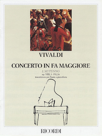 Product Cover for Concerto in F Major “L'autunno” (Autumn) from The Four Seasons RV293, Op.8 No.3 Flute with Piano Reduction Woodwind Solo  by Hal Leonard