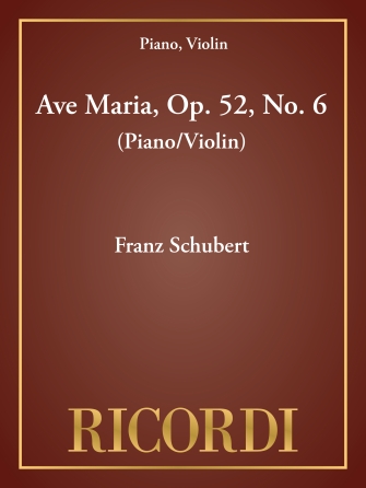 Ave Maria, Op. 52, No. 6 Ave Maria, Op. 52, No. 6