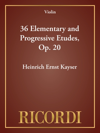 36 Elementary and Progressive Etudes, Op. 20 36 Elementary and Progressive Etudes, Op. 20