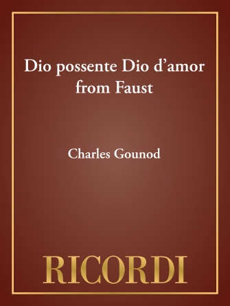 Dio possente Dio d%27amor from Faust