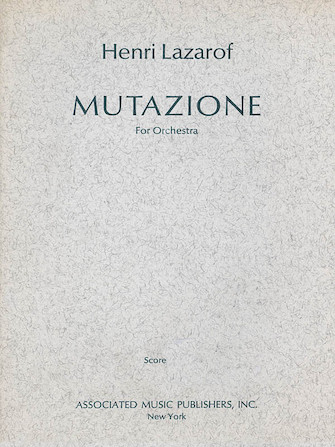 Mutazione (1967) Mutazione (1967)