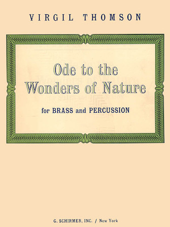 Ode To The Wonders Of Nature - Brass & Percussion - Complete Set