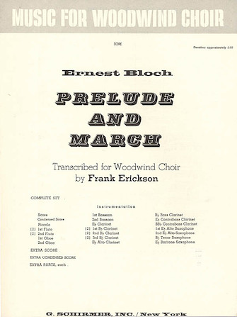 Prelude And March - Full Score Prelude And March - Full Score
