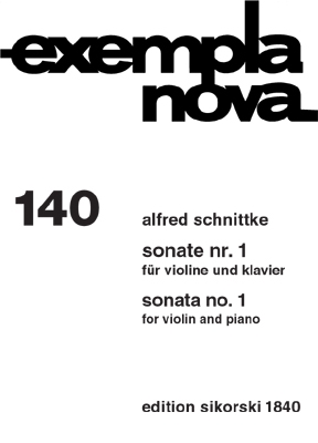 Sonata No1 For Violin/piano  *** Replaces Sik6268 ***
