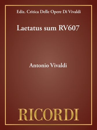 Laetatus sum RV607