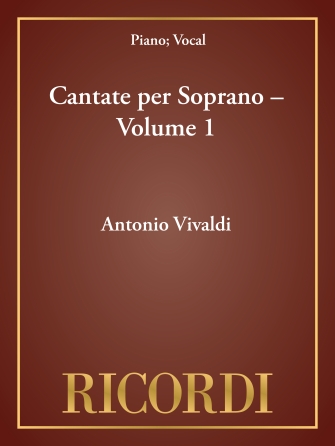 Product Cover for Cantate per Soprano – Volume 1 Critical Edition Score Vocal Collection  by Hal Leonard