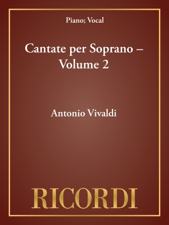 Product Cover for Cantate per Soprano – Volume 2 Critical Edition Score Vocal Collection  by Hal Leonard