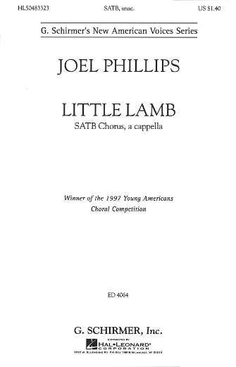 Little Lamb - SATB a cappella (Sheet Music) Choral (50483323) by Hal ...