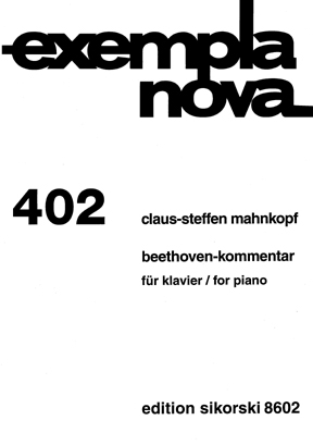 Product Cover for Beethoven-kommentar Piano Solo Piano Softcover by Hal Leonard