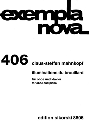 Product Cover for Illuminations du Brouillard Oboe & Piano Performance Score Woodwind  by Hal Leonard