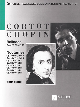 Product Cover for Ballades et Nocturnes pour Piano Édition de Travail avec Commentaires d'Alfred Cortot Piano Softcover by Hal Leonard