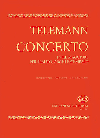 Concerto in D for Flute, Strings and Cembalo