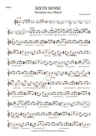 Sixth Sense - Variations on a Hunch