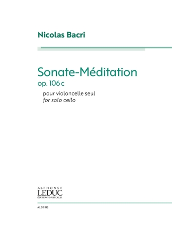 Sonate-Méditation, Op. 106c Sonate-Méditation, Op. 106c