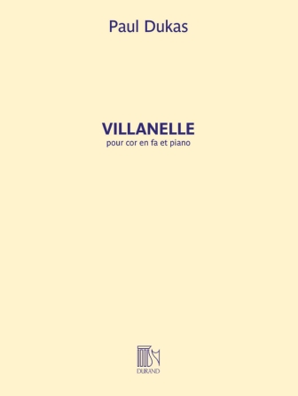 Product Cover for Villanelle Horn (In F) and Piano Brass Softcover by Hal Leonard