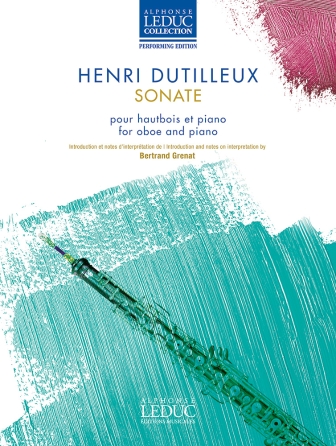 Product Cover for Sonate For Oboe and Piano Leduc Softcover by Hal Leonard