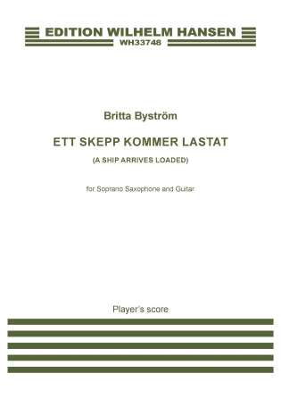 Ett skepp kommer lastat (A Ship Arrives Loaded) - Full Score