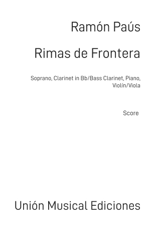 Rimas de Frontera - Full Score