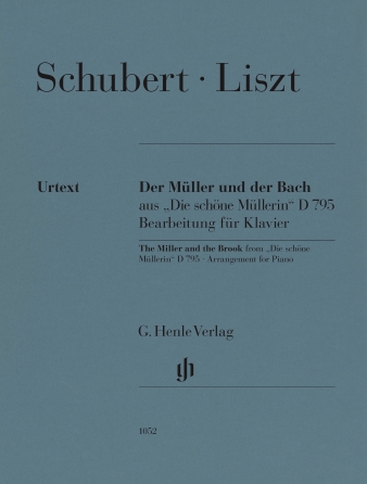 Product Cover for The Miller and the Brook from “Die schöne Müllerin” D 795 (Franz Schubert)Piano Solo Henle Music Folios Softcover by Hal Leonard