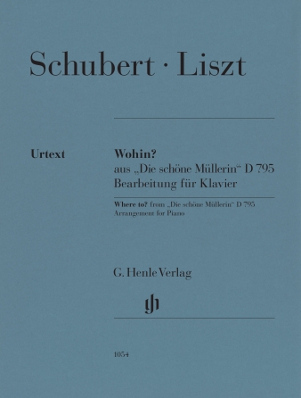 Product Cover for Wohin? from “Die Schöne Müllerin” D 795Arranged for Piano Solo Henle Music Folios Softcover by Hal Leonard