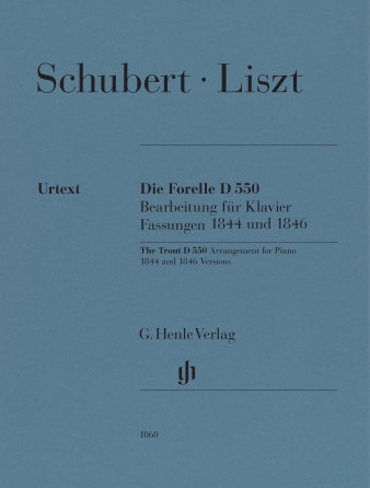 Product Cover for The Trout, D. 550 Piano Solo1844 and 1846 Versions Henle Music Folios Softcover by Hal Leonard