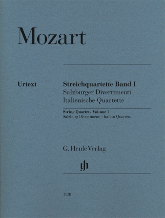 String Quartets Volume 1 (Italian Quartets, Salzburg Divertimenti) String Quartets Volume 1 (Italian Quartets, Salzburg Divertimenti)