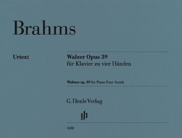 Cover for Waltzes Opus 39 : Henle Music Folios by Hal Leonard