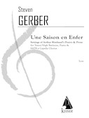 Cover for Une Saison En Enfer : LKM Music by Hal Leonard