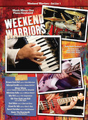 Cover for Weekend Warriors &ndash; Set List 1, Piano/Keyboard : Music Minus One by Hal Leonard