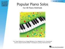Cover for Popular Piano Solos &ndash; Prestaff Level<br><br>2nd Edition : Educational Piano Library by Hal Leonard