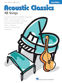 Cover for Acoustic Classics – 2nd Edition : Piano/Vocal/Guitar Songbook by Hal Leonard