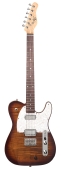 Cover for Hybrid 55 Tiger's Eye Burst Electric Guitar : Michael Kelly Guitars by Hal Leonard