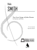 Cover for Two Love Songs of John Donne : LKM Music by Hal Leonard