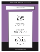 Cover for Create in Me &ndash; Words from Psalms 51:10-12 : Pavane Secular by Hal Leonard