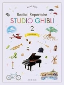 Cover for Studio Ghibli – Recital Repertoire Book 2 : Piano by Hal Leonard