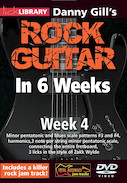 Cover for Danny Gill's Rock Guitar in 6 Weeks : Lick Library by Hal Leonard