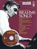 Cover for Brahms Songs – Vocal Accompaniments : Music Minus One by Hal Leonard