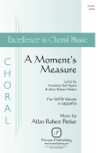 Cover for A Moment's Measure : Pavane Choral by Hal Leonard