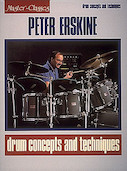 Cover for Peter Erskine – Drum Concepts and Techniques : Percussion by Hal Leonard