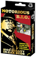 Cover for Notorious B.I.G. (Biggy Smalls) &ndash; In-Ear Buds : Accessory by Hal Leonard