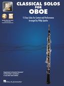 Cover for Classical Solos for Oboe : Essential Elements Band Folios by Hal Leonard