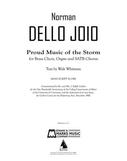 Cover for Proud Music of the Storm : E.B. Marks by Hal Leonard