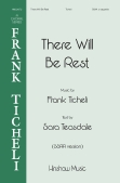 Cover for There Will Be Rest : Hinshaw Music by Hal Leonard