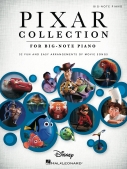 Cover for Pixar Collection for Big-Note Piano : Big Note Songbook by Hal Leonard