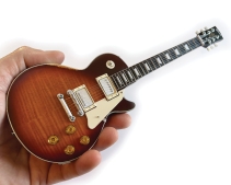 Cover for Billy F Gibbons Aged &ldquo;Pearly Gates&rdquo; Gibson Les Paul Mini Guitar Model : Axe Heaven Guitars by Hal Leonard