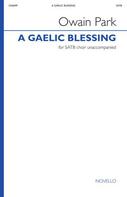 Cover for A Gaelic Blessing : Choral by Hal Leonard
