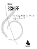 Cover for Six Songs Without Words and an Encore : LKM Music by Hal Leonard