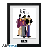 Cover for The Beatles &ndash; Yellow Submarine Group Framed Poster : Abysse America Music by Hal Leonard