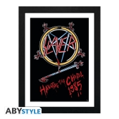 Cover for Slayer &ndash; Haunting the Chapel Framed Print : Abysse America Music by Hal Leonard